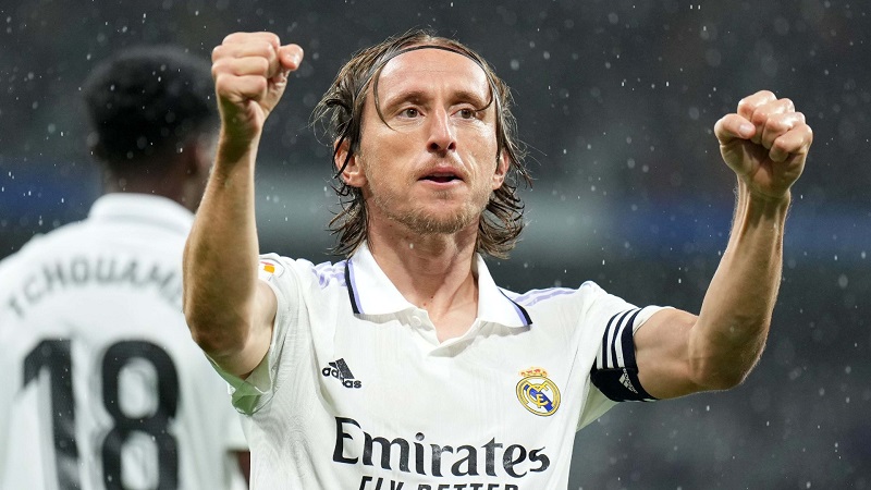Cầu thủ Luka Modric đã có sự nghiệp thành công cùng Real Madrid
